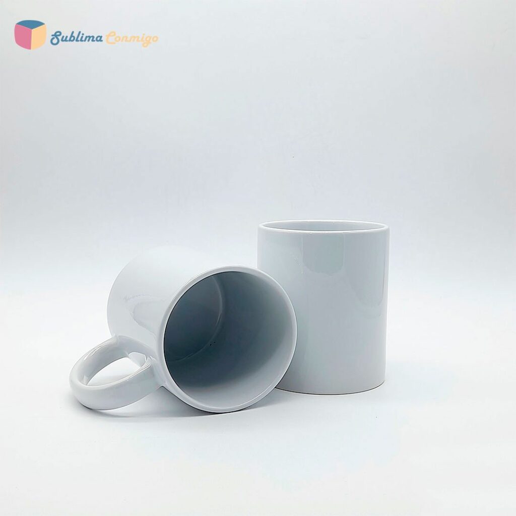 Taza cerámica blanca AAA para sublimación con caja